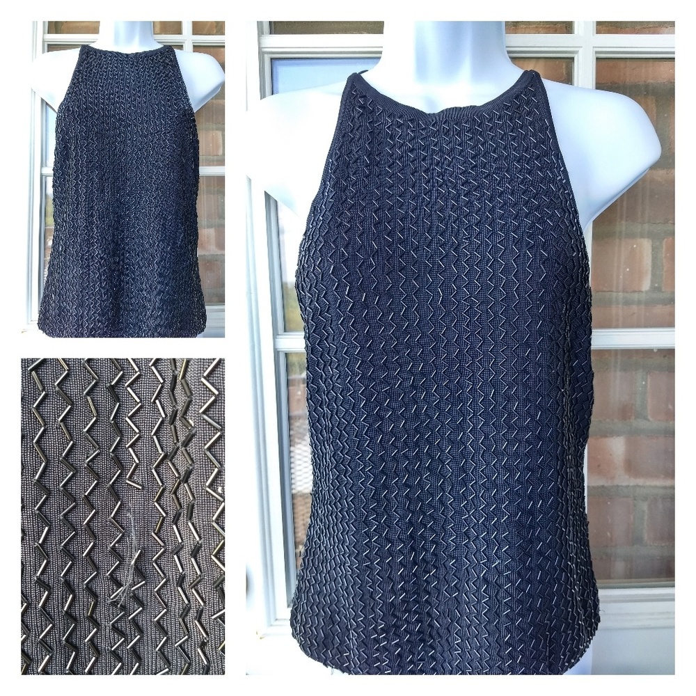 🐞VTG🐞Beaded Racerback